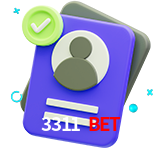 Tornar-se um membro do 3311 Bet é muito simples